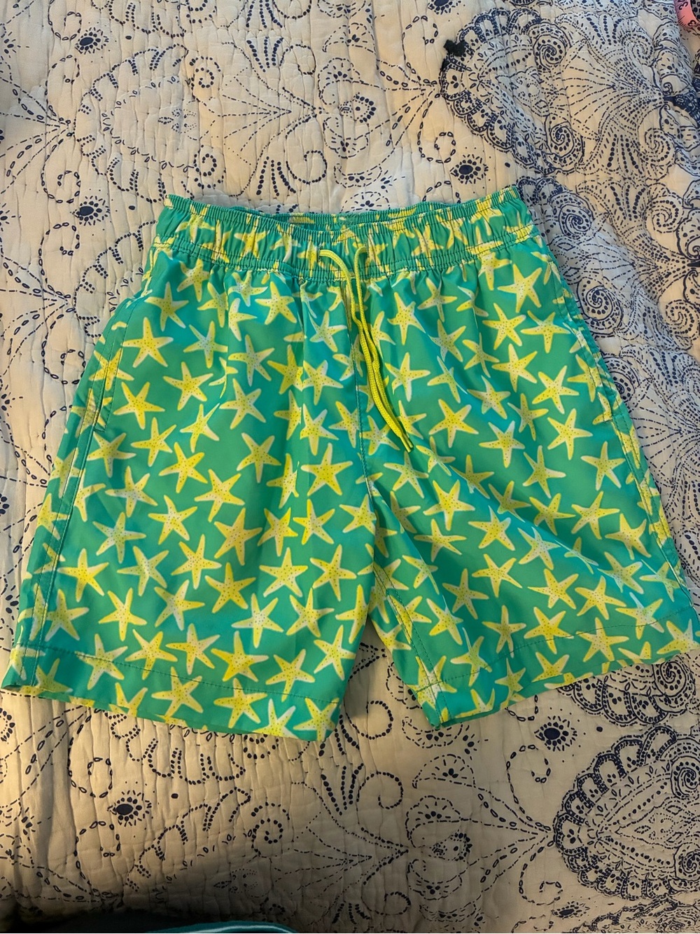 Crewcuts size 10 Starfish Swim Trunks